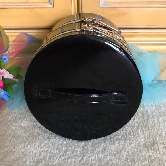 Lancome Double Tier Train Case Black & Pink - Picture 3 of 9